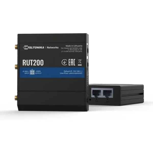 Teltonika - RUT200 INDUSTRIAL CELLULAR ROUTER