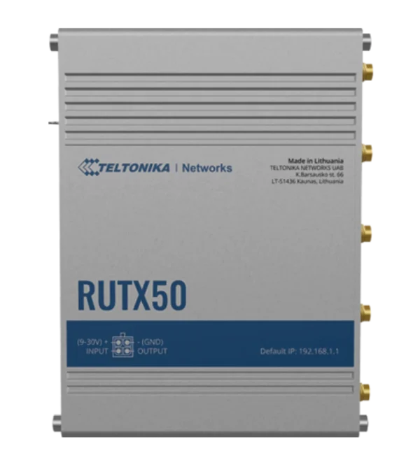 Teltonika - RUTX50  INDUSTRIAL 5G ROUTER