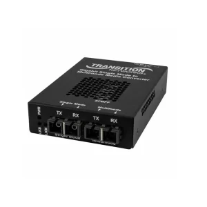 Lantronix SFMFF1314-220 - Stand-alone Fiber to Fiber Media Converter