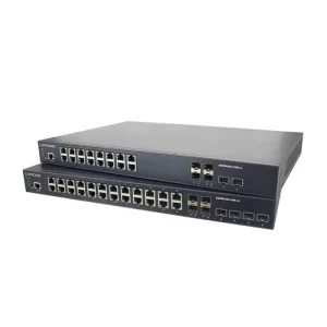 Lantronix SISPM1040-3000-L3 - Managed Layer 3 Gigabit PoE+ (16 or 24 Port)