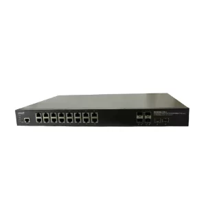 Lantronix SISPM1040-3166-L -  Managed Industrial Gig Switch PoE+ (16 Port)