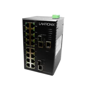 Lantronix SISTM1040-262D-LRT-B - LRT - Managed Industrial Switch ( 16 Port)