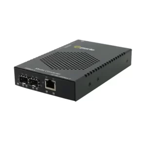 Perle S-1110HP-SFP Fiber Media Converters with Hi-PoE PSE up to 100W