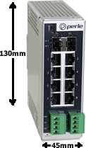 Perle   IDS-710HP Managed Industrial Ethernet Switch
