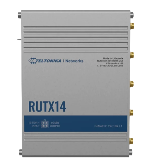 Teltonika - RUTX14   4G LTE CAT12 INDUSTRIAL CELLULAR ROUTER