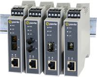 Perle SR-1000-XT DIN Rail Media Converters